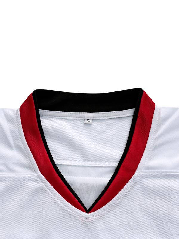 Men's Griswold Vacation Jersey griswold moose clark sunday hockey shirt Man #00 Griswald Hockey Movie Jacket - Christmas Holiday Sports Jacket White Stitched Style with Moose Logo