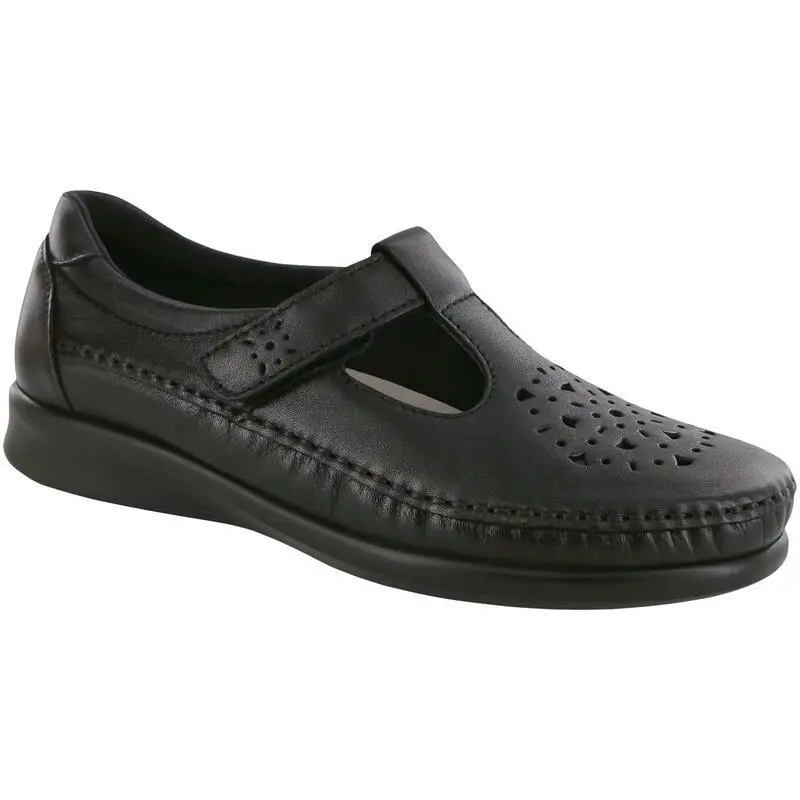 SAS Women's Willow Loafer SMOOTH BLACK