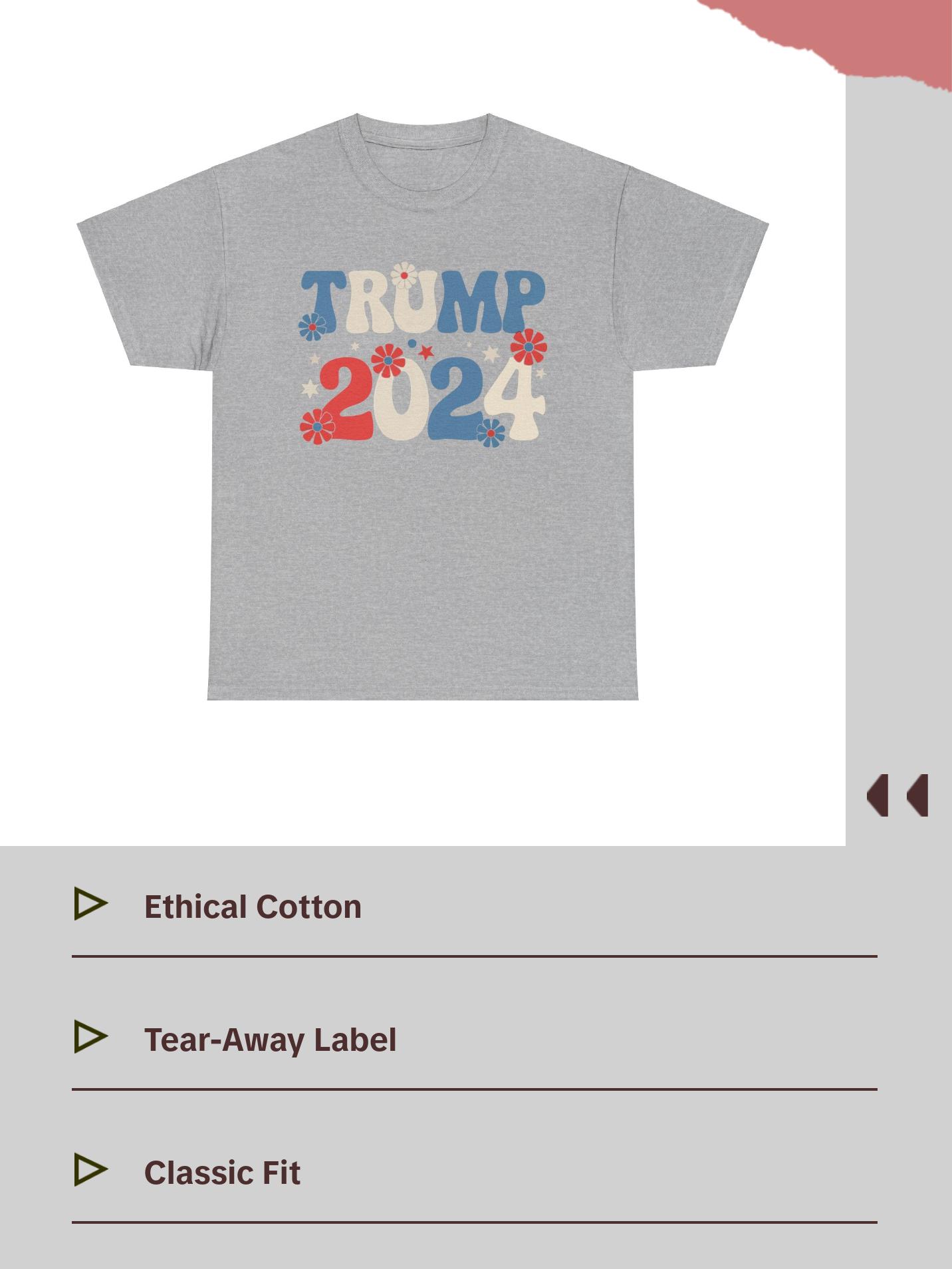 Trump 2024 - Unisex Heavy Cotton Tee