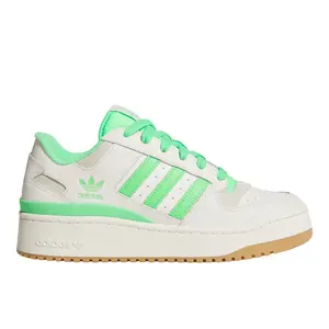 adidas Womens Forum Bold Stripes Lace Up Sneakers Shoes Casual - Green, White