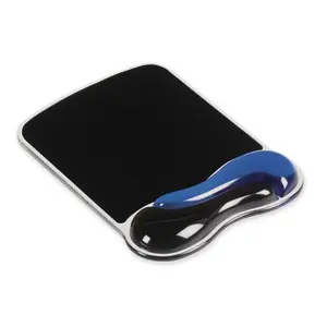 Kensington KMW62401 Kensington Duo Gel Mouse Pad with Wrist Rest - Black & Blue