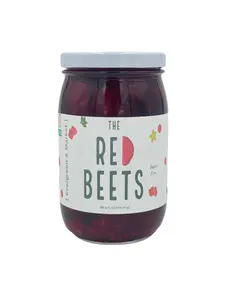 The Red Beets Pickled Sweet & Tangy Southern Gourmet Ready-to-Eat 16 Oz Snacks Healthy