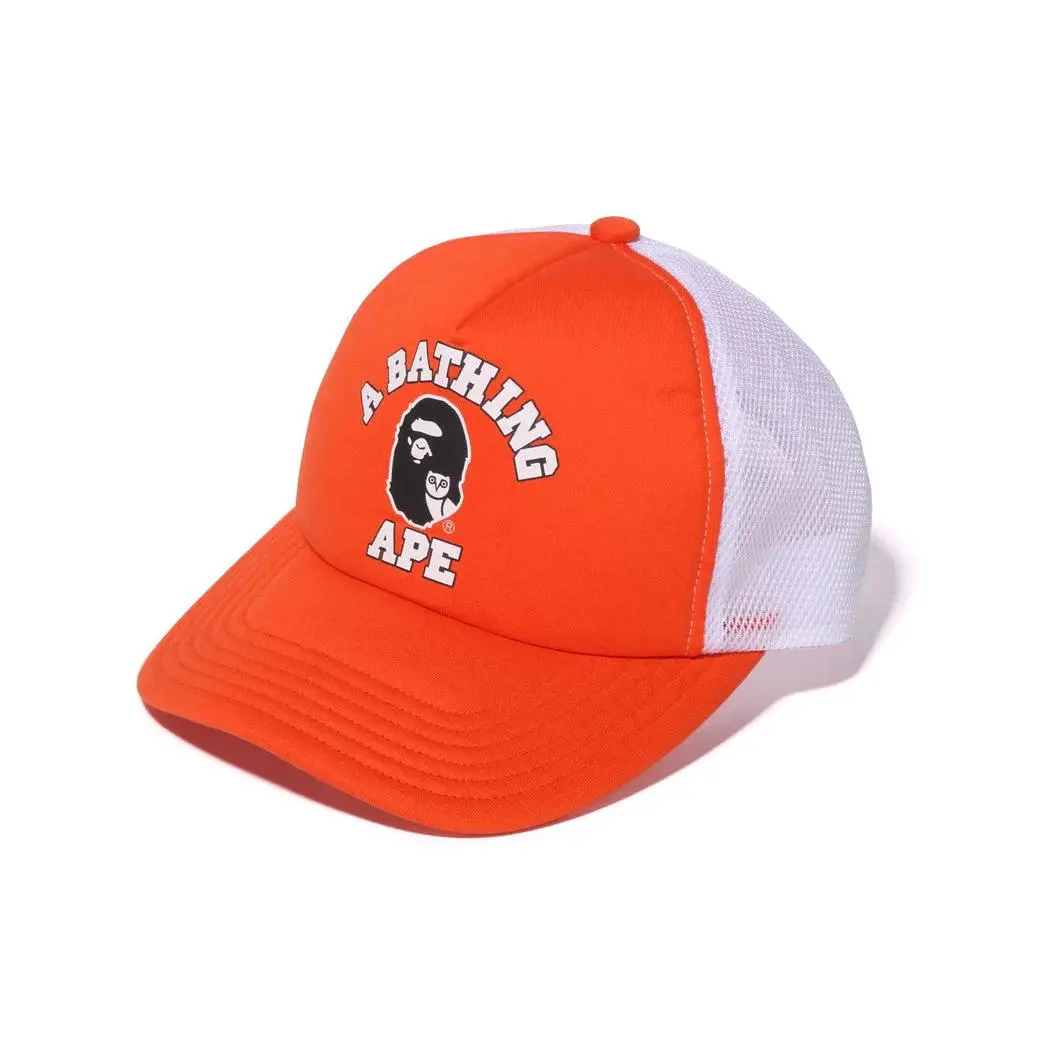 BAPE x OVO Mesh Cap Orange (WORN)