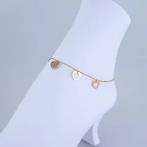 Anklets/ Tobilleras/ 14K Real Color/