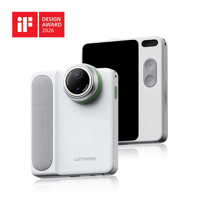 MicroCam X1 Premium 4K Digital Microscope Set – Includes Silicone Case & Lanyard | 400X Pocket Zoom