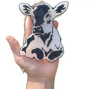 Cow Car Freshener - Choose Your Scent for Long-lasting Aroma in Your Vehicle