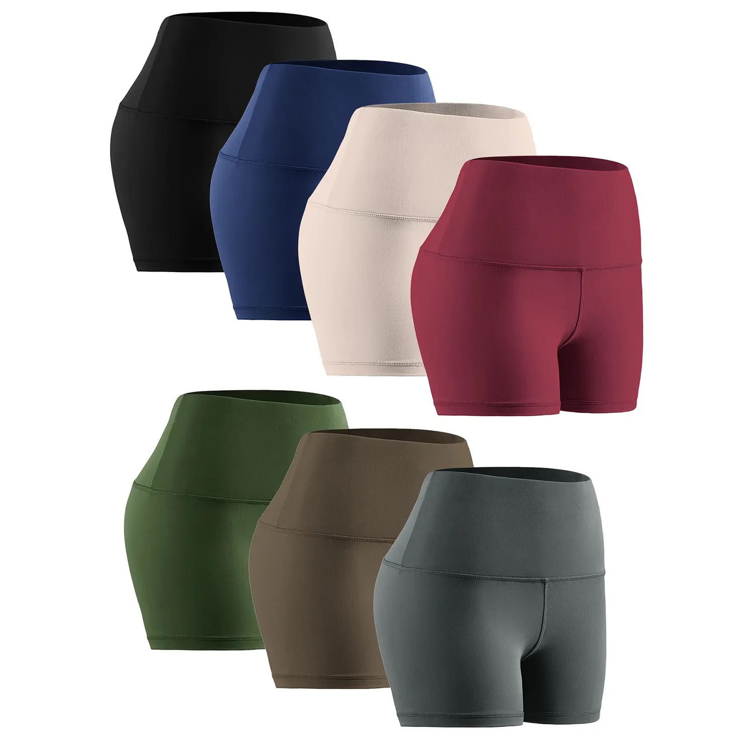 7-Black+Darkgray+Navy+Red+Coffee+Skin+ArmyGreen