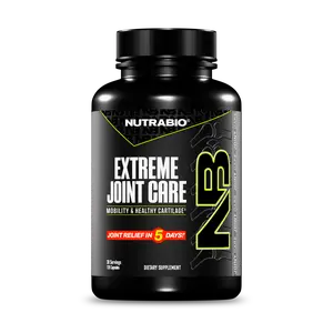 NutraBio Extreme Joint Care | Joint Support Supplement for Joint Relief, Pain-Free Movement - Joint Health Supplement, Supports Joints, Mobility, and Cartilage | Gluten Free , Kosher, Lactose Free, Vegetarian | Men & Women
