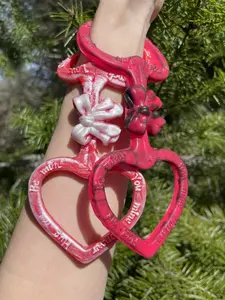 Quick Cuffs - The perfect Gift - Soft Body-Safe Silicone - Handcuffs for Cosplay - handmade USA