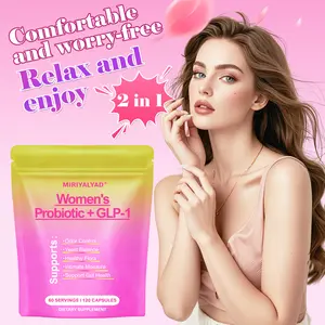 Mother's Day Special: 120 Vegan Edible Capsules, Women's Probiotic + GLP-1 Blend Healthcare Dietary Supplement with Key Ingredients like Berberine HCI & Probiotics for Fitness and Healthy Living | Optimum Family Gift, Vitamins And Supplement Essentials