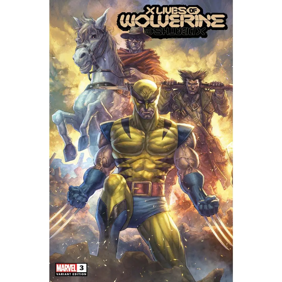 X Lives Of Wolverine #3 English Softcover Comic Book - Unknown Comics Alan Quah Retailer Exclusive Variant Cover, Joshua Cassara, Benjamin Percy, 9.2 Near Mint-, Week 5 02/16/2022 Release Date