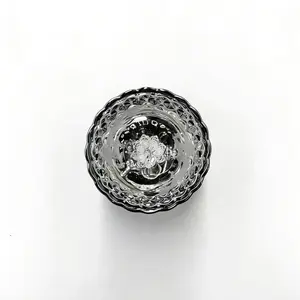 Silver Dragon Jianzhan with Silver Peacock Base | Handcrafted Silver-Inlaid Tea Cup,Chinese culture,High-temperature firing,Handcrafted ceramic cup,Wine Glass,  Kung Fu Cup - Opulent Metallic Artware