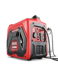 Erayak Dual-Fuel 4500W Inverter Generator – 30Amp Propane & Gasoline, Portable Quiet Power for Camping & RV