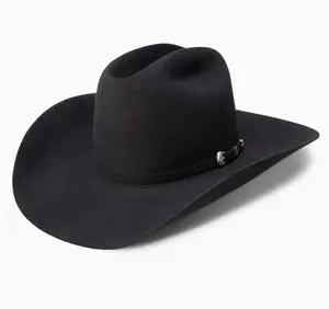Resistol Midnight 6X Cowboy Hat Black