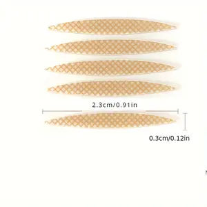 240/480 Pieces Transparent Waterproof Self-Adhesive Eye Lifting Strips Natural Tasteless Lace Eyelid Stickers for Eyelash Extension Tweezers & Cosmetic Use