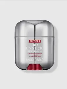 MEDIPEEL Bio Sun Stick Pro Sun Screen Anti Wrinkle Unisex, On The Go Sun Stick with SPF50, UV Protection, Hydrolyzed Collegen + Ectoin + Hyaluranic Acid For Extra Skin Care