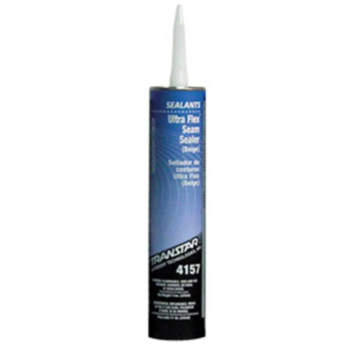 Transtar 4157 Ultra Flex Flexible Sealant, Beige, 11 Oz - Rapid Cure for Floors/Seams, Suitable for Paintable Surfaces & All Types of Painted Surfaces