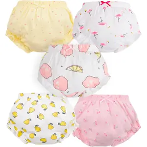 Diaper Cover - Bloomers Cute Diaper Covers for Toddler Girls Underwear