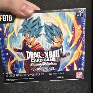 Dragon Ball Fusion World cross force english tcg booster box
