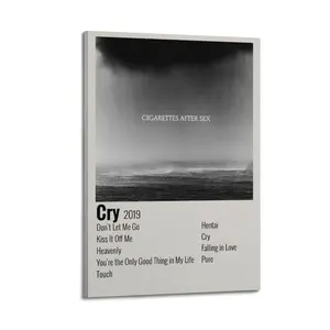CRY  After Sex Canvas Painting Oil Painting Wall Art Canvas Poster Decorative Painting Corridor Decoration Home Ornaments Photo Artistic Room