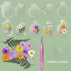 DIY Dried Flower Bookmark Kit（Bring dried flowers） – Handmade Gift for Mom, Kids & Adults Craft Set, Creative Mother’s Day & Birthday Gift
