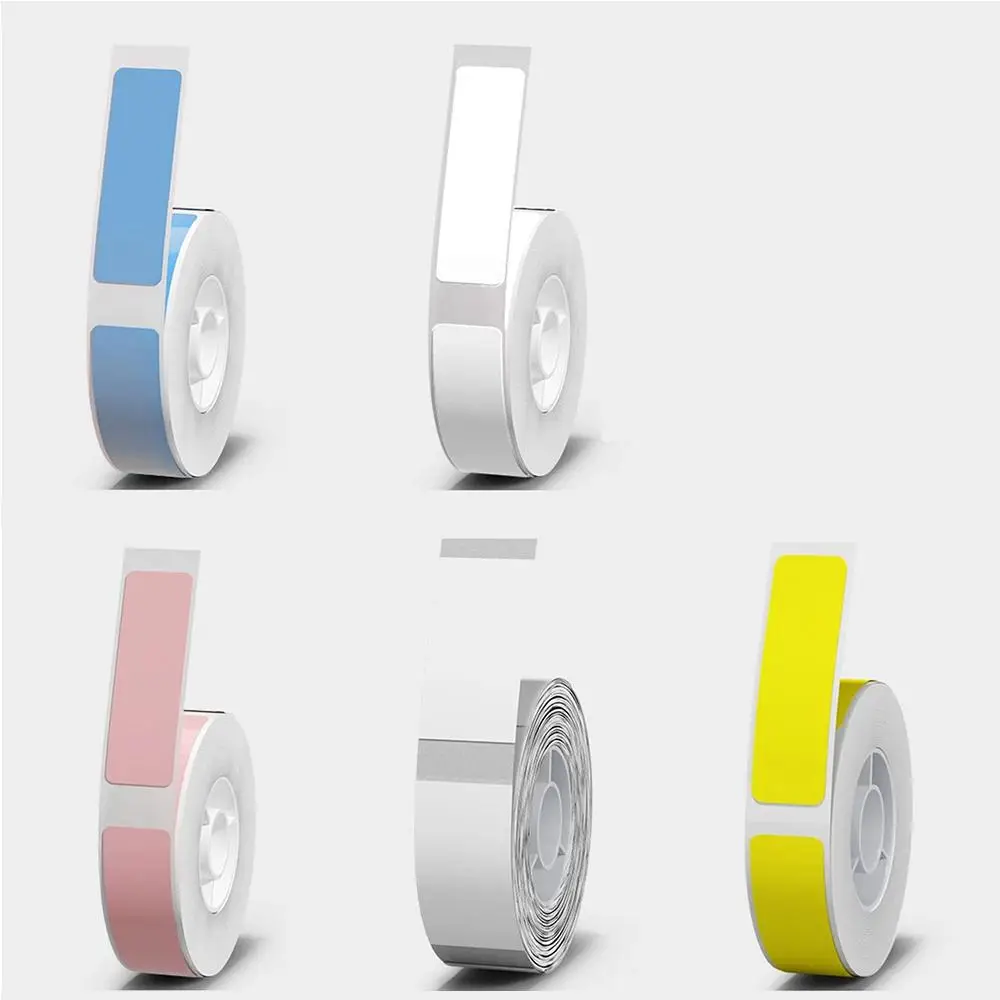 Thermal Printer Paper, 1 Roll Self Adhesive Waterproof Label Paper, Label Printer Paper for P12/P15/D30/D32/D35/P50/Q30/D30 Label Printer