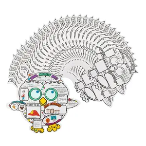 20" x 17" Bulk 150 Pc. Color Your Own Paper Owl About Me Posters