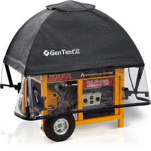 GenTent XL Generator Running Cover - Universal Kit - for Larger Open Frame Generators Waterproof Vinyl