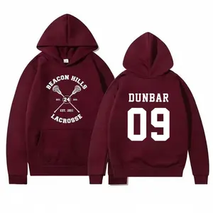 Teen Wolf Shirt, Beacon Hills Lacrosse Hoodie, DunBar 09, Teen Wolf Hooded Sweatshirt - Lahey, McCall