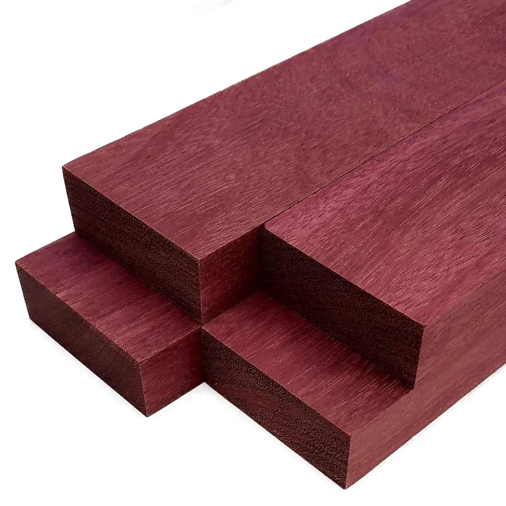 Purpleheart Lumber Board - 3/4" x 2" (4 Pcs) Purpleheart Lumber Board - 3/4" x 2" (4 Pcs)