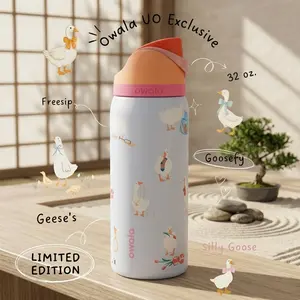 Owala Silly Goose FreeSip 32oz Limited Edition Insulated Stainless Steel Water Bottle with Straw & Flip Lid