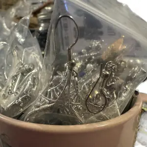 Nautical or beach theme jewelry jar 421