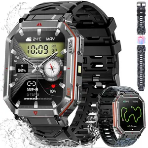 Smart Multi-Function Watch (Dual Straps), 2.01-inch HD Display, Bluetooth Calling Fitness Watch, 3ATM Water Resistance, Over 10 Sports Modes, Compatible with Android & iOS Systems, Back-to-School Gift, Wearable Device, Multifunctional Smartwatch