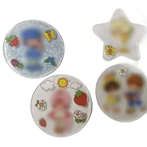 Summer Glitter Resin Nail Art Palette | Gel Polish mixing Tray | Nail Art Palette Tray Tool
