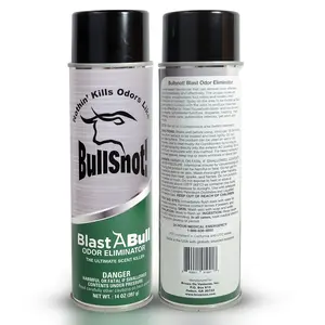BullSnot Blast Odor Eliminator – Powerful Car & Home Smell Neutralizer. Eliminates Pet, Food, Mold Odors and More. Safe for Carpets, Upholstery, Fabrics. Made in the USA.