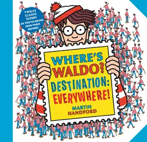 USED-Where's Waldo? Destination: Everywhere!: 13 Classic Scenes as You've Never Seen Them Before! (a Hidden Object Activity Book with Search & Find Puzzles by Handford, Martin (Paperback)