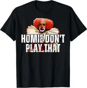 Vintage 90s In Living Color Homey Don't Play That Clown T-Shirt