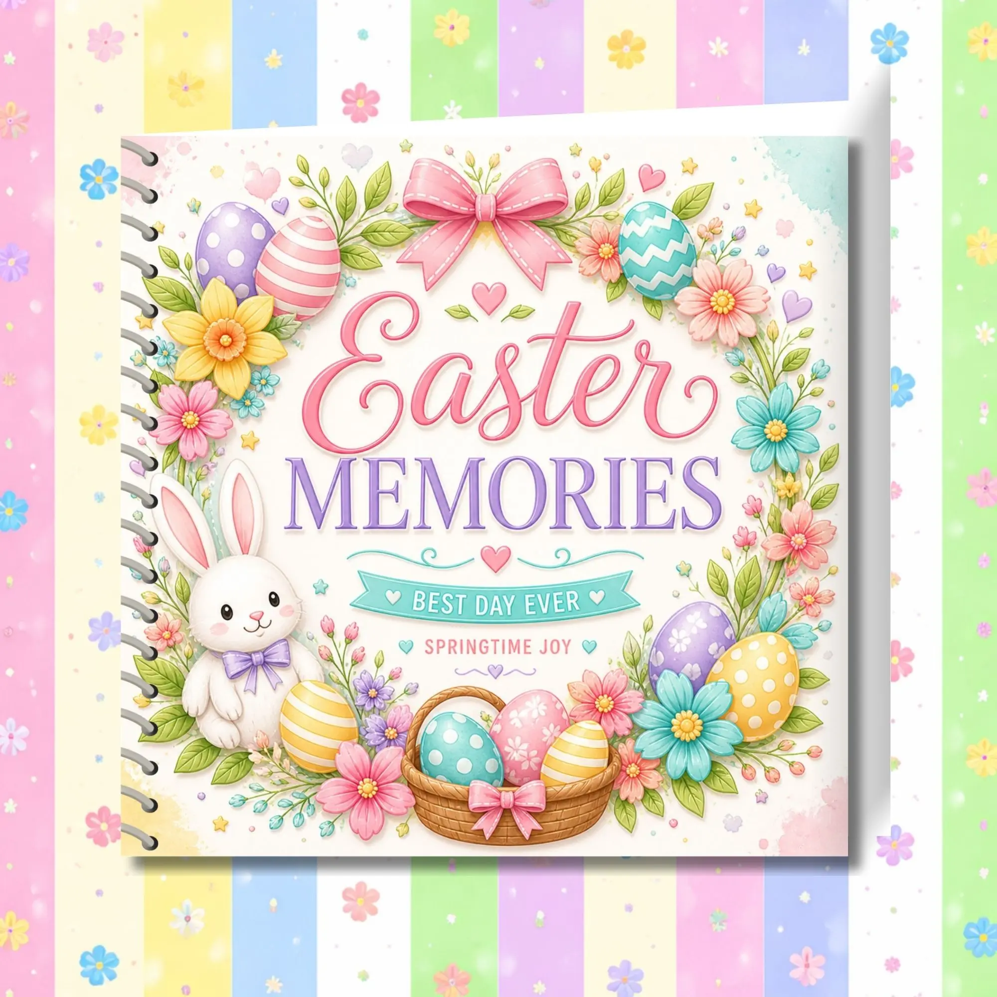 Easter Scrapbook- Fully Designed Layout Pages
