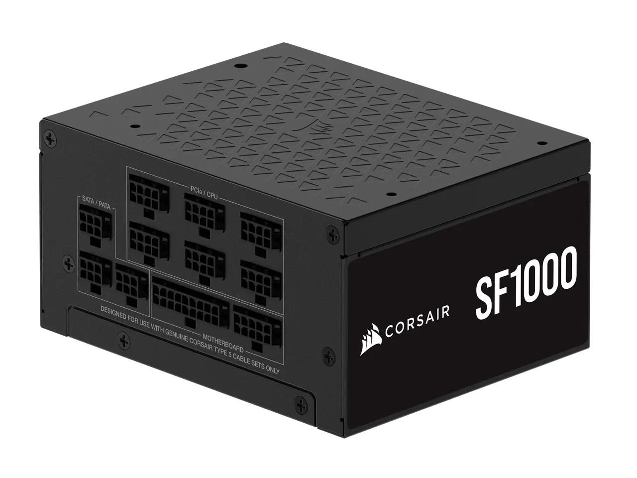 Corsair SF Series (2024) SF1000, 80 PLUS Platinum, Fully Modular SFX Power Supply, CP-9020257-NA Corsair SF Series (2024) SF1000, 80 PLUS Platinum, Fully Modular SFX Power Supply, CP-9020257-NA