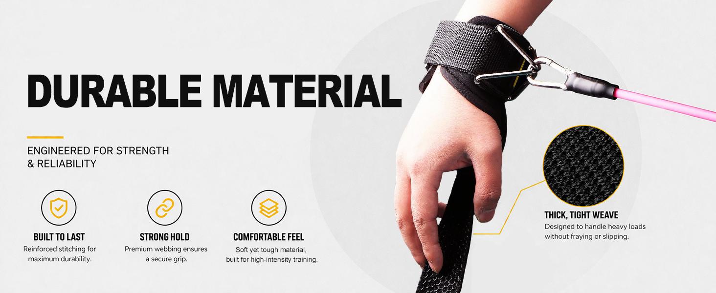 Anti-Slip Lifting Straps for Weightlifting – Heavy-Duty Gym Wrist Wraps with Silicone Grip, 5mm Padding for Deadlifts, Powerlifting, Pull-Ups, Strength Training
