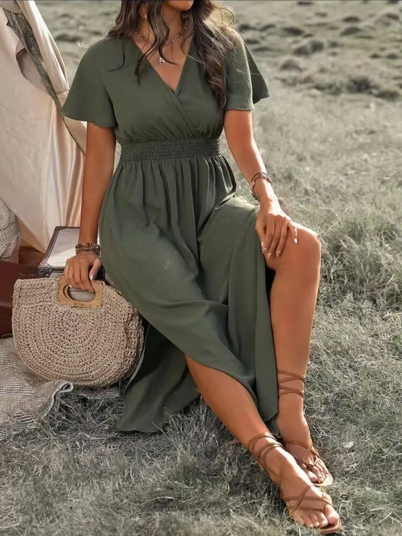 olive green dresses - TikTok Shop olive green dresses - TikTok Shop