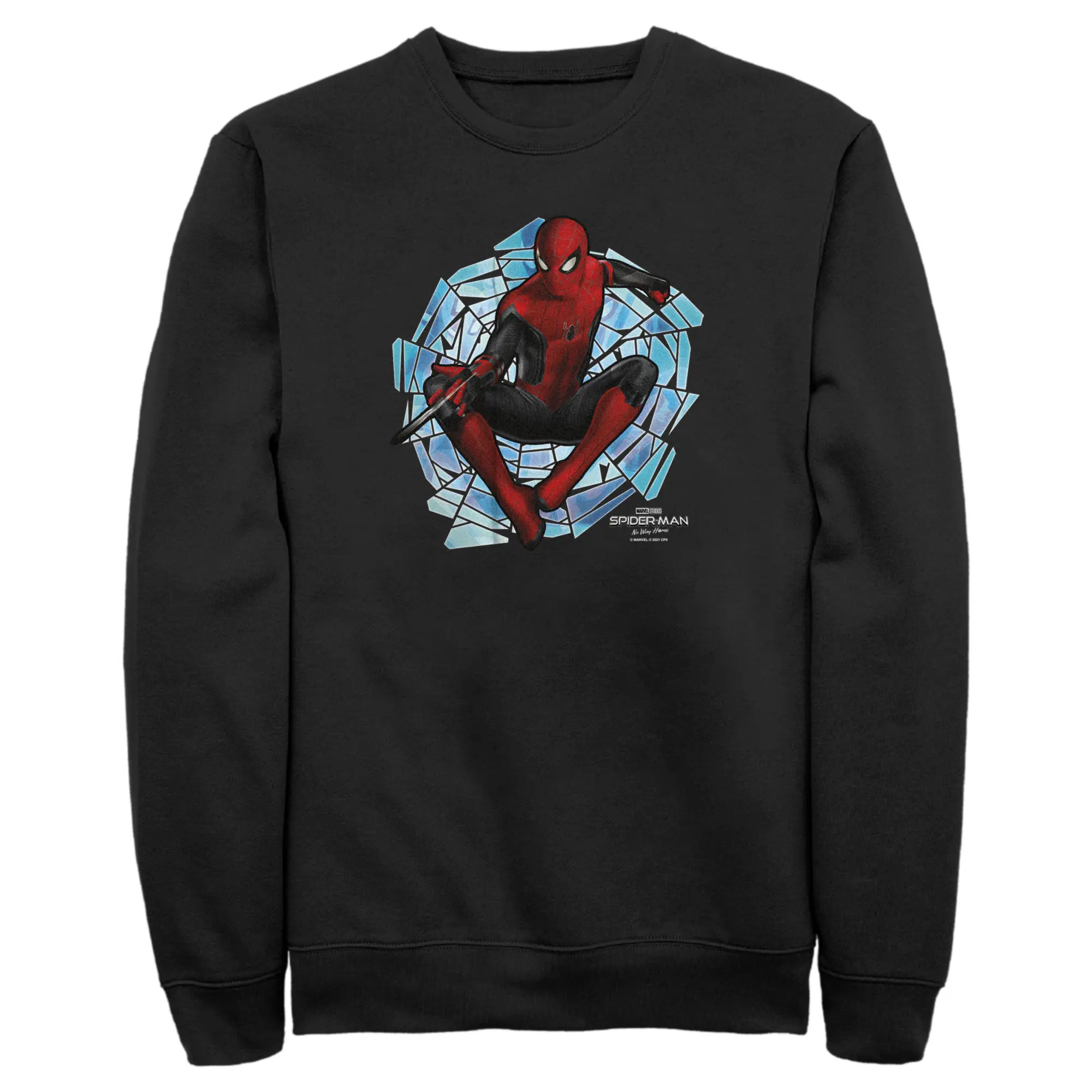 Men's Marvel Spider-Man: No Way Home Spinning Webs Sweatshirt