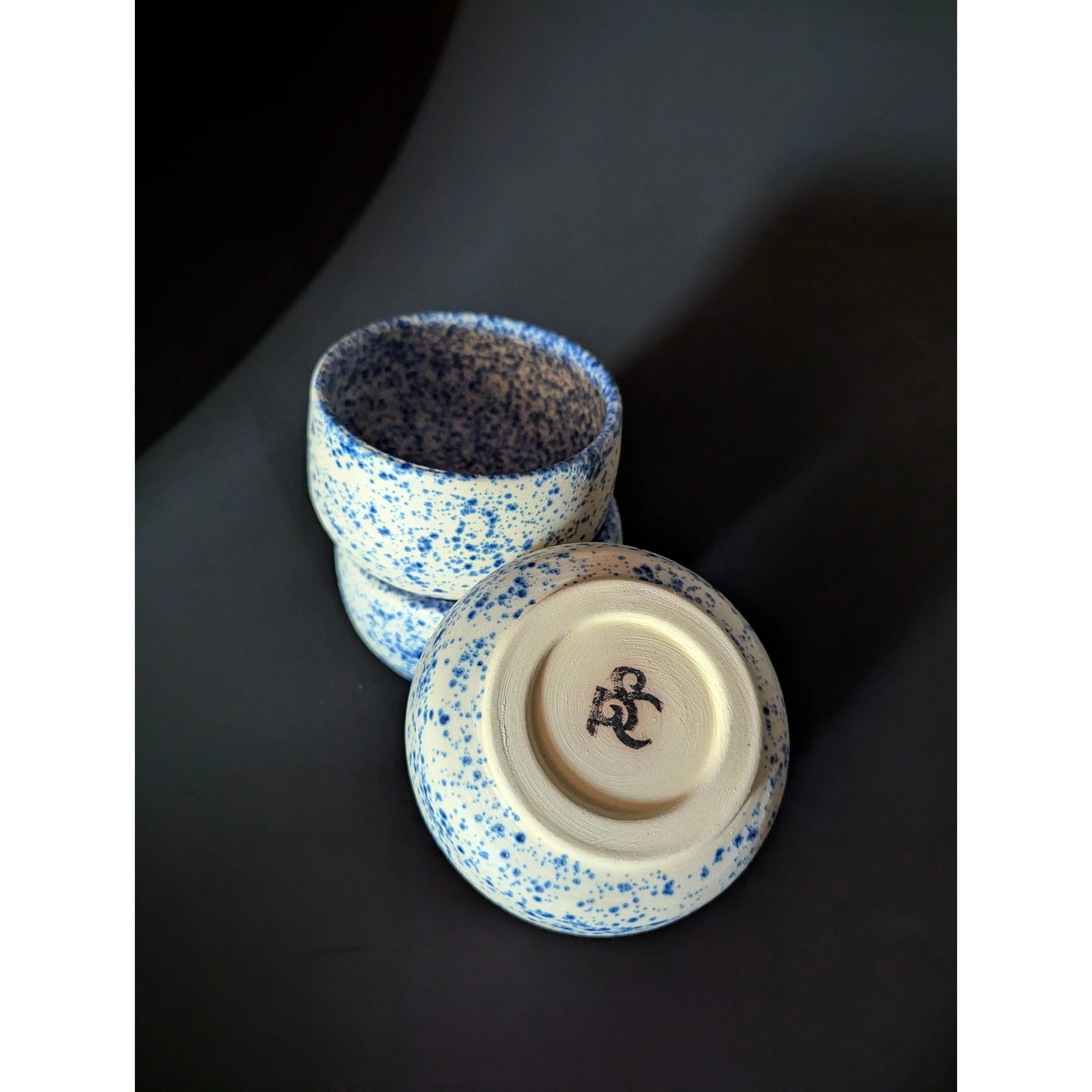 Indigo Dust – Speckled Stoneware Dish