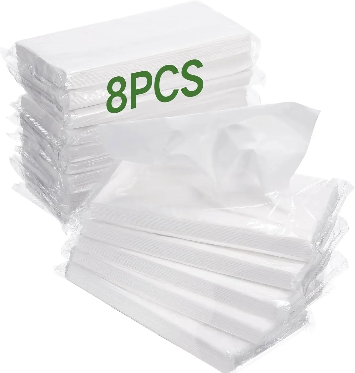 Car Tissue Refill, Visor Napkin Refill for Auto Sun Visor Travel, Soft and Smooth, 3-Ply
