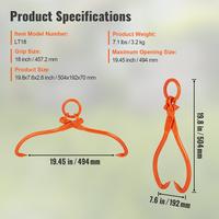 18 inch - O-Ring 2 Claw - 772 lbs