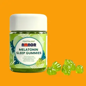 NMNOR Sleep Gummies - Sea Salt Green Grape Flavor, 60 Chewable Count (30-Day Supply)