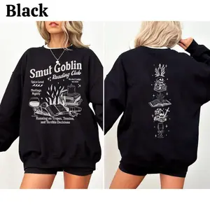 Smut Goblin Dark Romance Sweatshirt,Romantasy Bookish Shirt,Things Literary Girl Date With A Book Hoodie, Romance Book Merch Spicy Shirt Booktok Spread Those Pages
