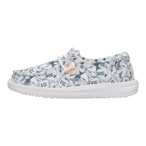 Disney Minnie Mouse Print Wendy - Kid's Comfortable Slip on Shoes Girly