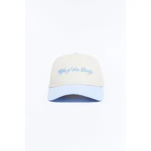 Wife Of The Party Baseball Hat - Blue/combo