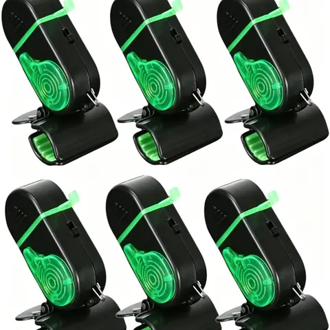 Night Fishing Electronic Alarm, Rod Clip Bite Indicator withVisual & Audible Alert, Ideal for Carp, Catfish, and LakeFishing